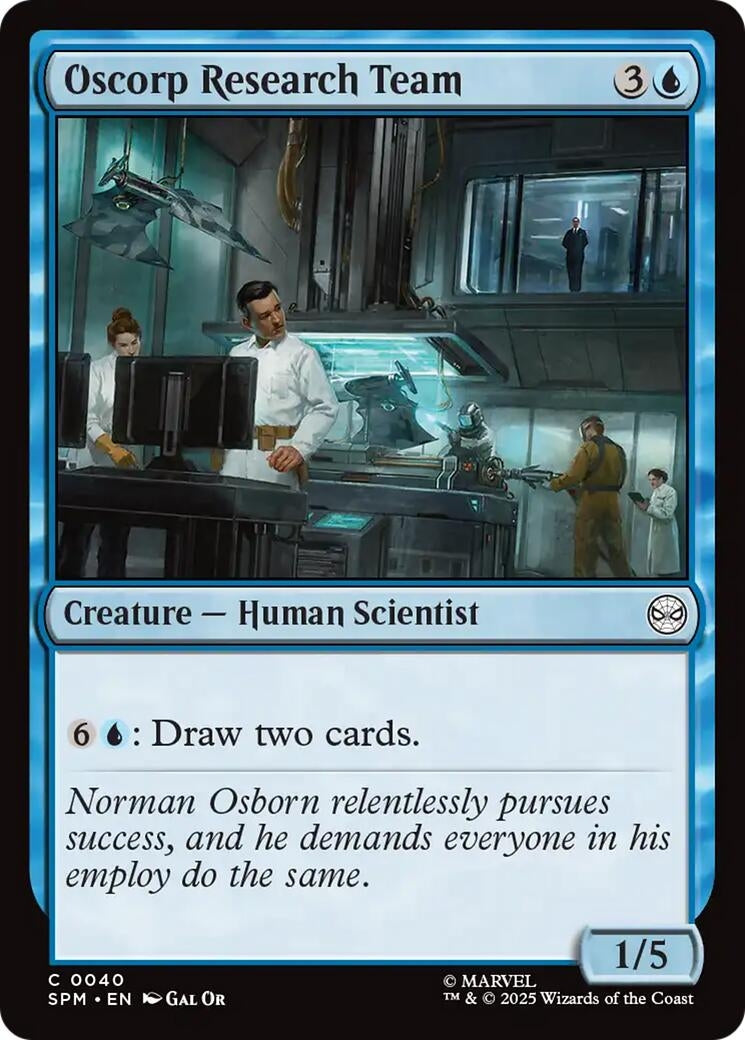 Oscorp Research Team (40) (Marvel's Spider-Man) (SPM)