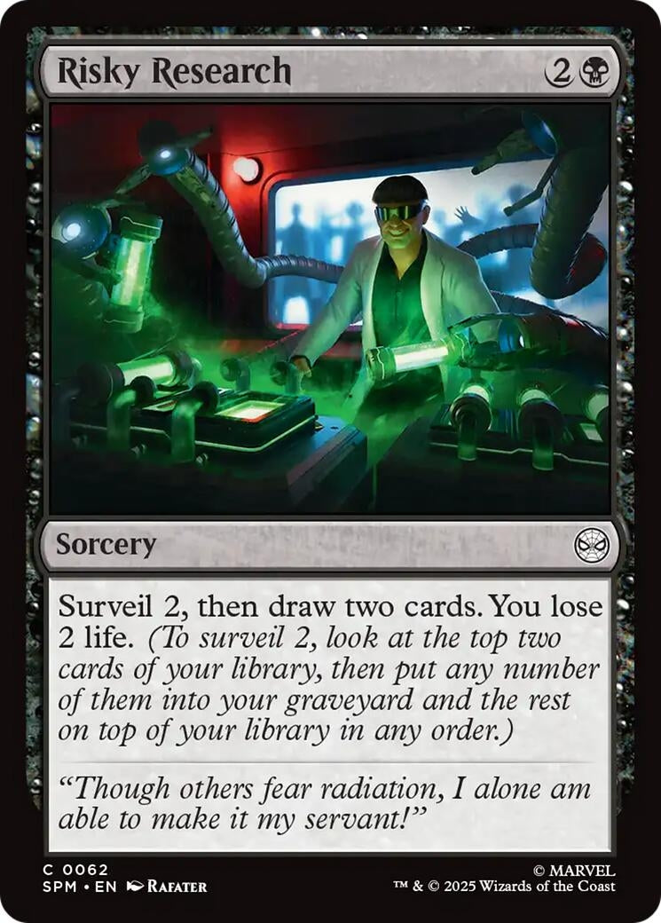 Risky Research (62) (Marvel's Spider-Man) (SPM)