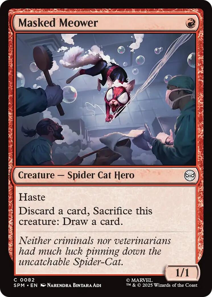 Masked Meower (82) (Marvel's Spider-Man) (SPM)