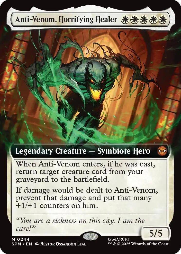 Anti-Venom, Horrifying Healer (Extended Art) (244) (Marvel's Spider-Man) (SPM)