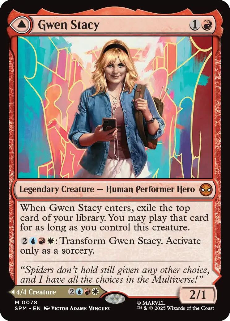 Gwen Stacy (78) (Marvel's Spider-Man) (SPM)