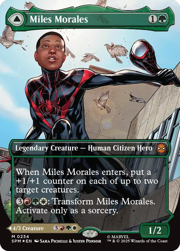 Miles Morales (0234) (Borderless) (234) (Marvel's Spider-Man)