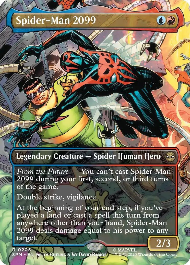 Spider-Man 2099 (0205) (Borderless) (205) (Marvel's Spider-Man) (SPM)