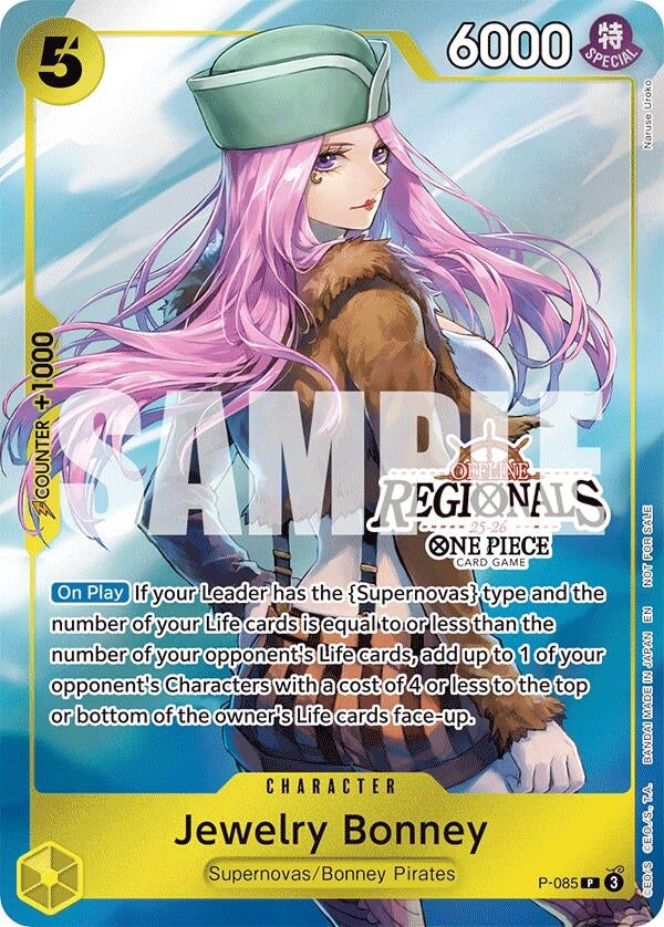 Jewelry Bonney (Offline Regional Participation Pack 2025 Vol.2) (P-085) (One Piece Promotion Cards)