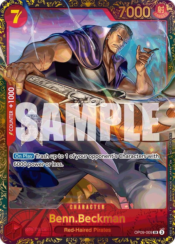 Benn.Beckman (Championship 25-26 Offline Regionals Season 2) (OP09-009) (One Piece Promotion Cards)