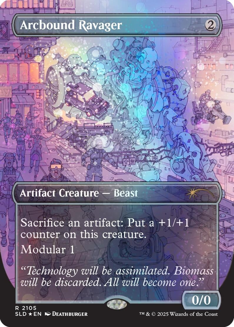 Arcbound Ravager (2105) (Galaxy Foil) (2105) (Secret Lair Drop Series)