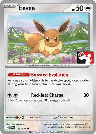Image for Eevee (143/191) (Prize Pack Series Cards) - Pokemon
