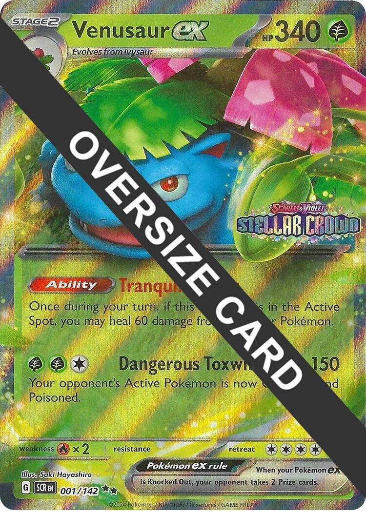 Venusaur ex (001/142) (Jumbo Cards)
