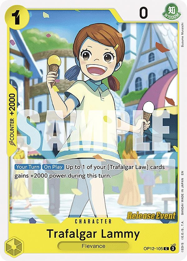 Trafalgar Lammy (OP12-105) (Legacy of the Master Release Event Cards)