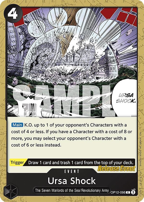 Ursa Shock (OP12-096) (Legacy of the Master Release Event Cards)