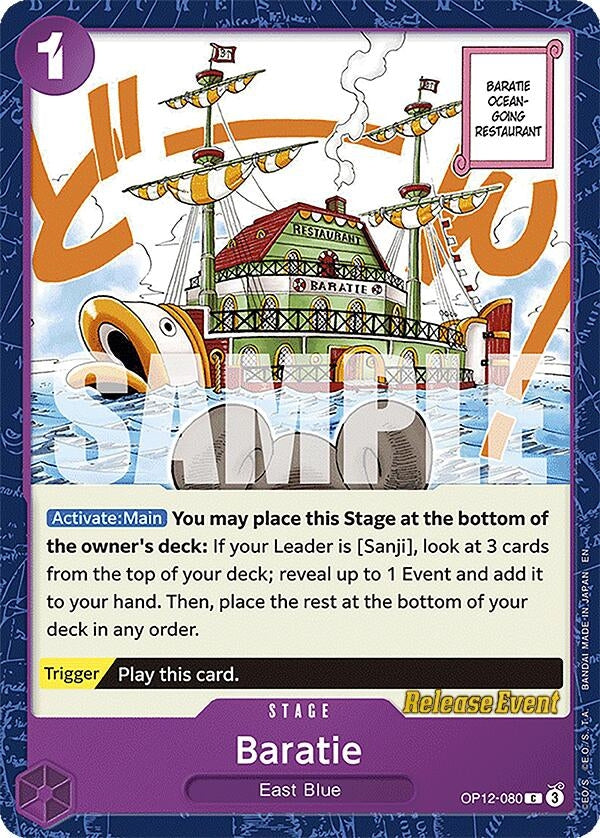 Baratie (OP12-080) (Legacy of the Master Release Event Cards)