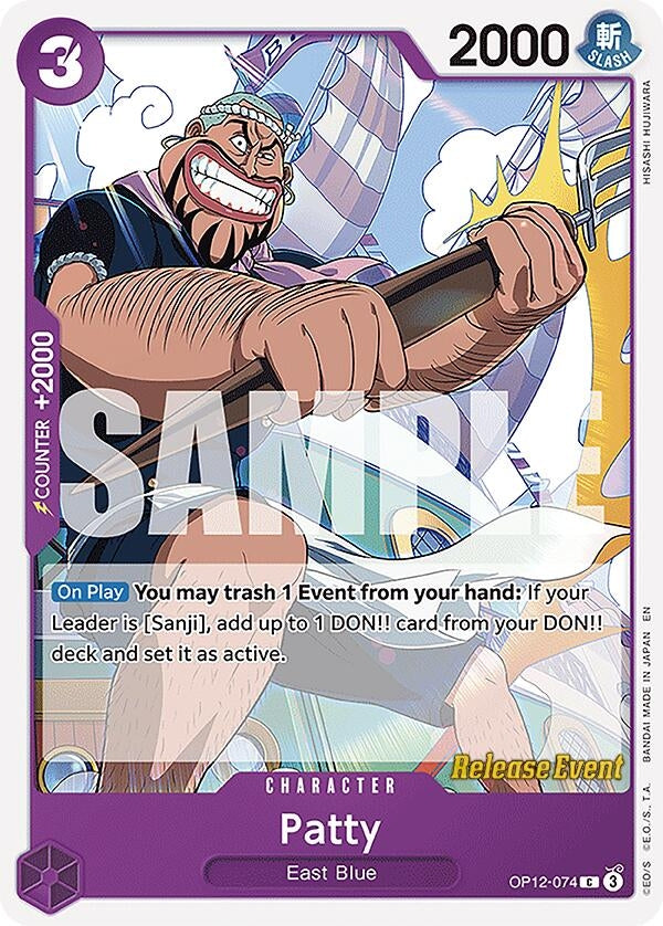 Patty (OP12-074) (Legacy of the Master Release Event Cards)