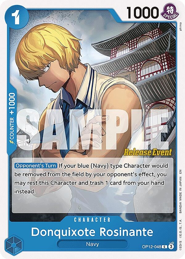 Donquixote Rosinante (048) (OP12-048) (Legacy of the Master Release Event Cards)