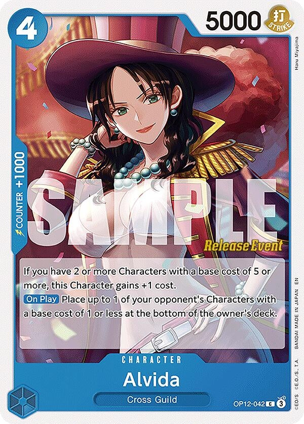 Alvida (OP12-042) (Legacy of the Master Release Event Cards)