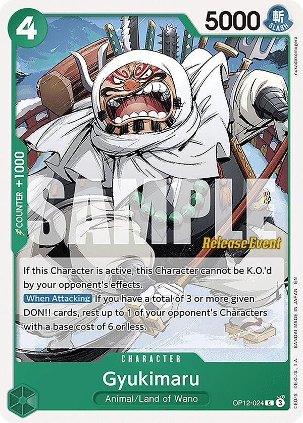 Gyukimaru (OP12-024) (Legacy of the Master Release Event Cards)