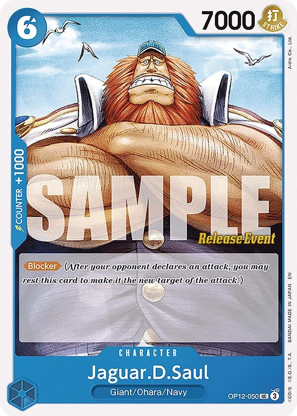 Jaguar.D.Saul (OP12-050) (Legacy of the Master Release Event Cards)