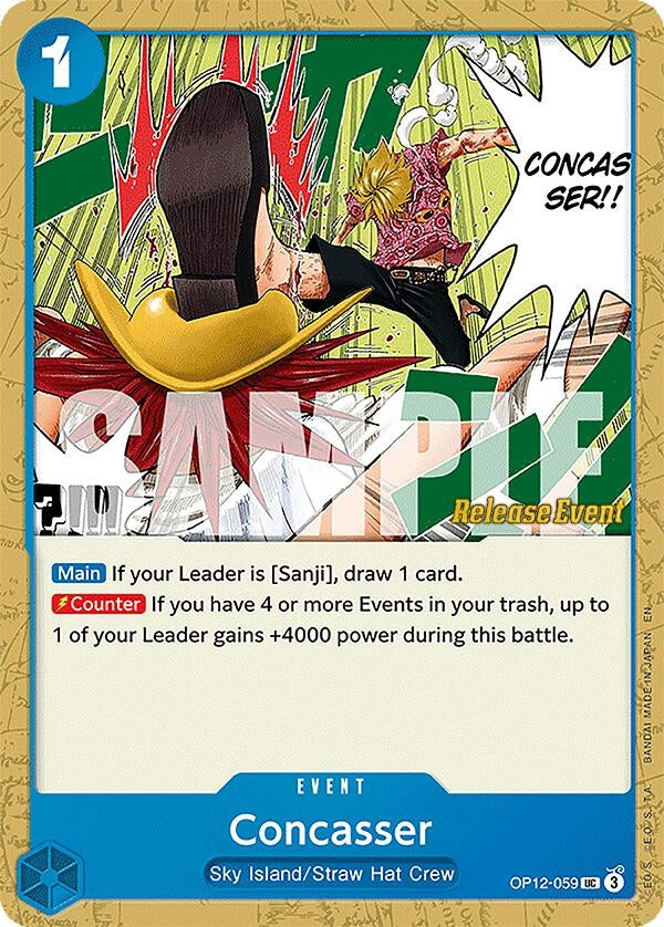 Concasser (OP12-059) (Legacy of the Master Release Event Cards)