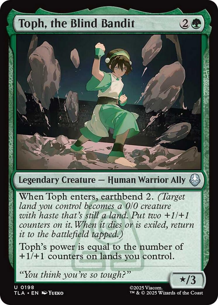 Toph, the Blind Bandit (198)