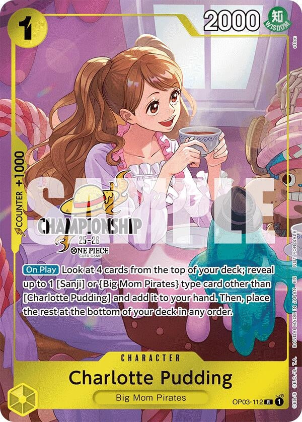 Charlotte Pudding (112) (CS 25-26 Celebration Pack) (OP03-112) (One Piece Promotion Cards)