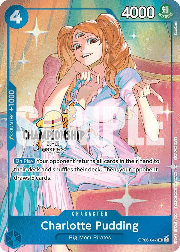 Charlotte Pudding (047) (CS 25-26 Celebration Pack) (OP06-047) (One Piece Promotion Cards)