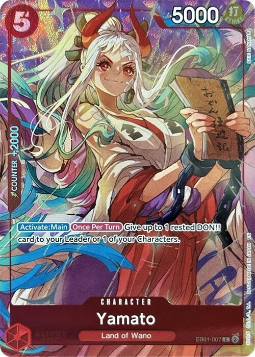 Yamato (Premium Card Collection -Best Selection Vol. 4-) (EB01-007) (One Piece Promotion Cards)