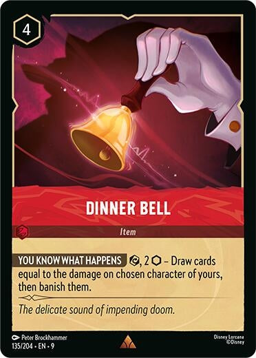 Image for Dinner Bell (135/204) (Fabled) - Disney Lorcana