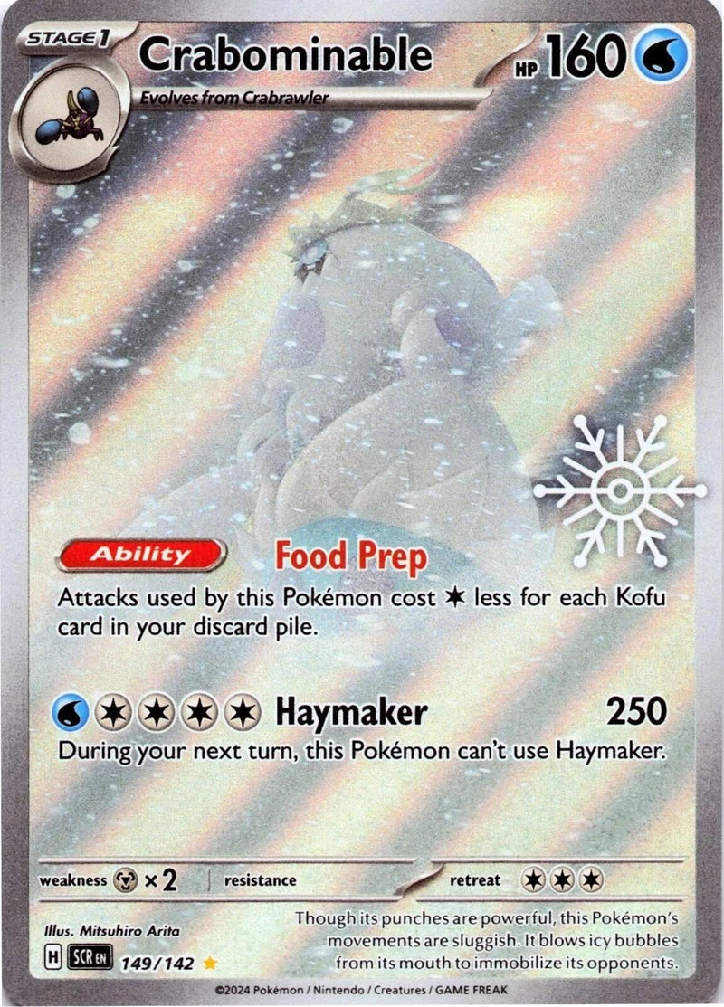 Image for Crabominable - 149/142 (Holiday Calendar) (149/142) (Miscellaneous Cards & Products) - Pokemon