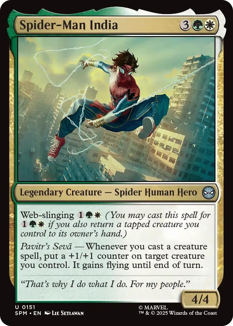 Spider-Man India (151) (Marvel's Spider-Man) (SPM)