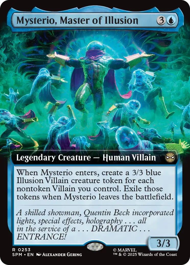 Mysterio, Master of Illusion (Extended Art) (253) (Marvel's Spider-Man) (SPM)