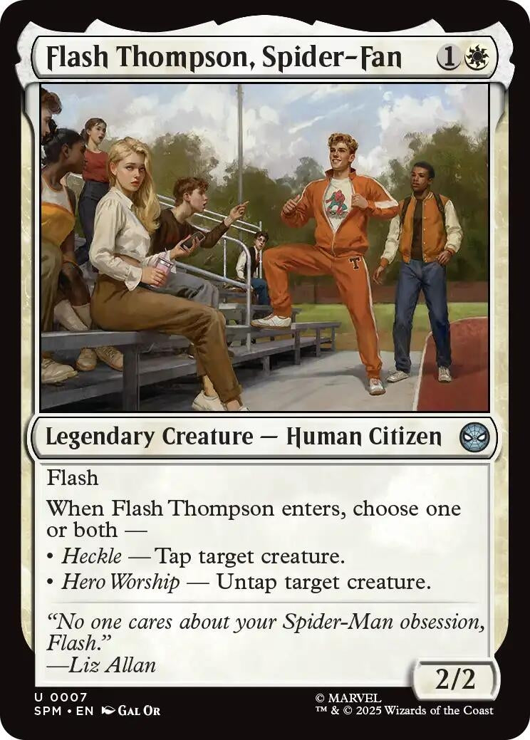 Flash Thompson, Spider-Fan (7) (Marvel's Spider-Man) (SPM)