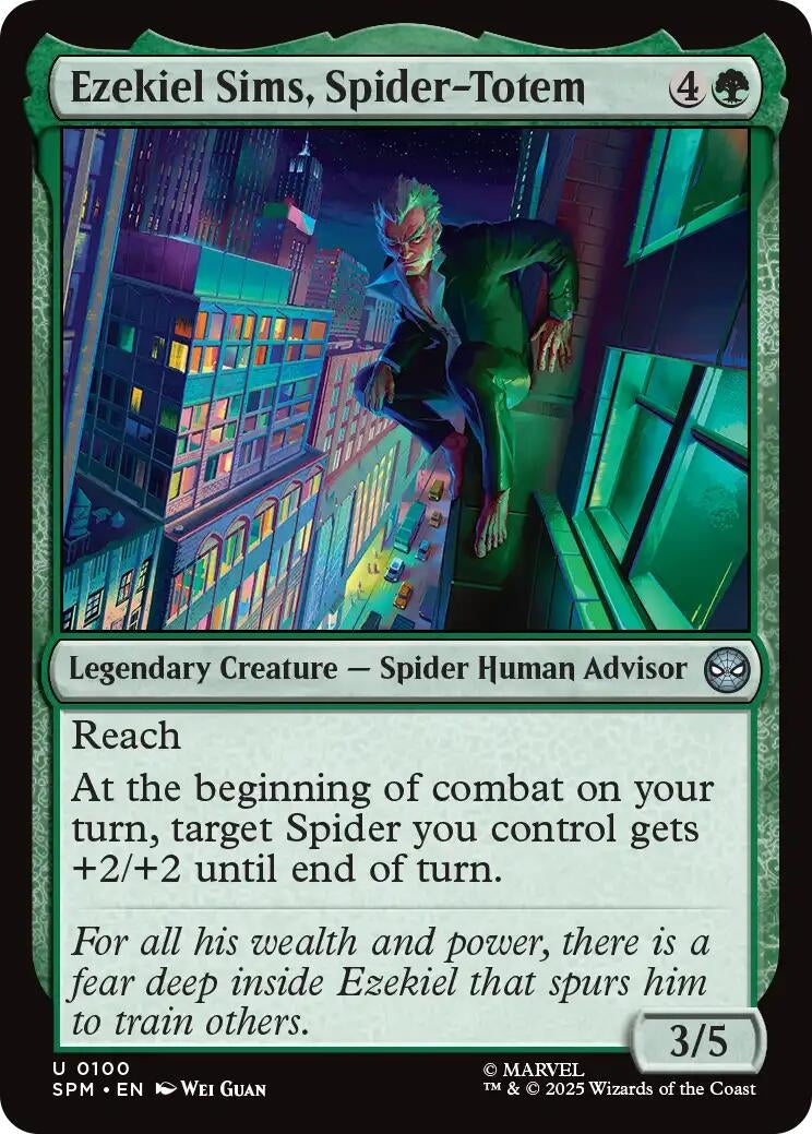 Ezekiel Sims, Spider-Totem (100) (Marvel's Spider-Man)