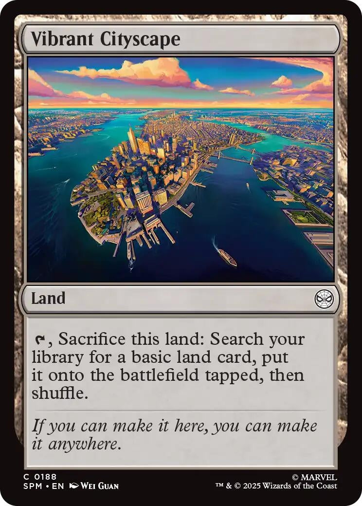 Vibrant Cityscape (188) (Marvel's Spider-Man) (SPM)