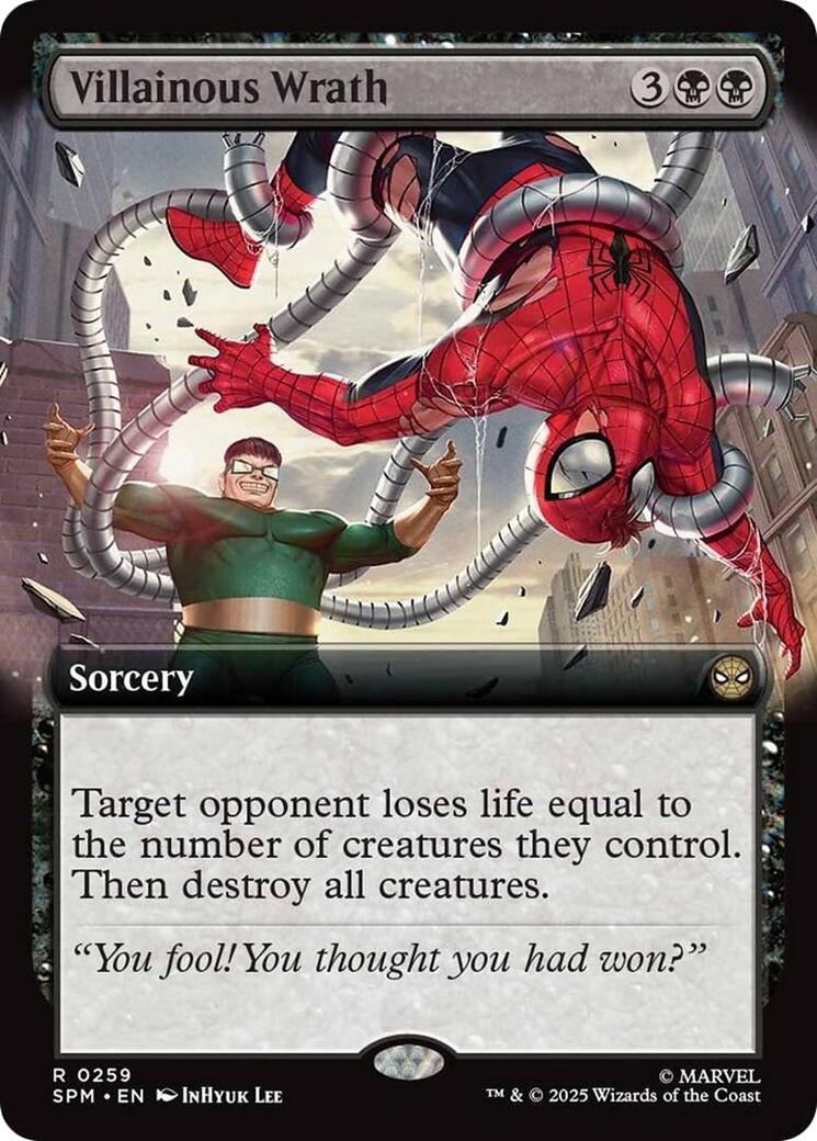 Villainous Wrath (Extended Art) (259) (Marvel's Spider-Man) (SPM)