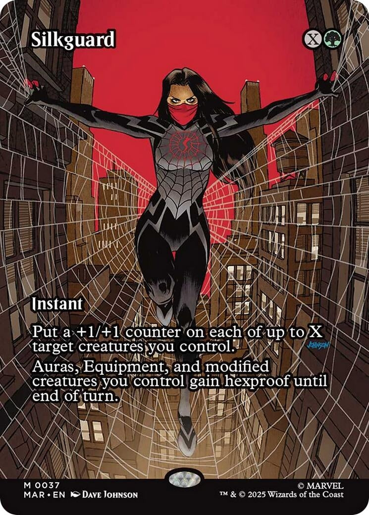 Silkguard (Borderless) (37) (Marvel Universe Eternal-Legal) (MAR)