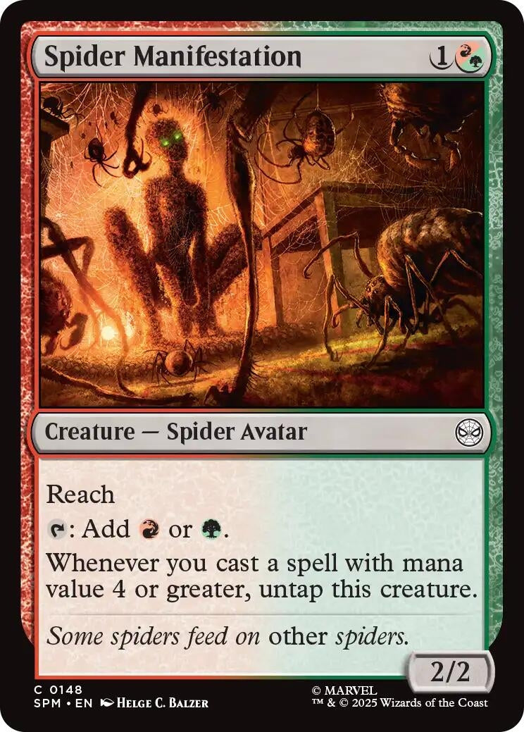 Spider Manifestation (148) (Marvel's Spider-Man) (SPM)
