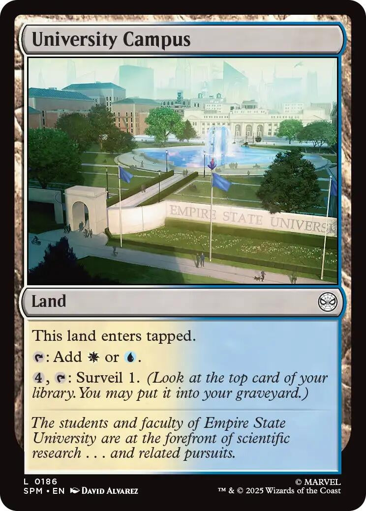 University Campus (186) (Marvel's Spider-Man) (SPM)