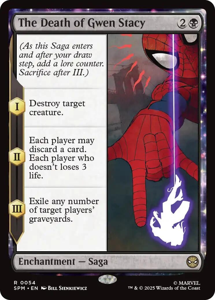 The Death of Gwen Stacy (54) (Marvel's Spider-Man) (SPM)