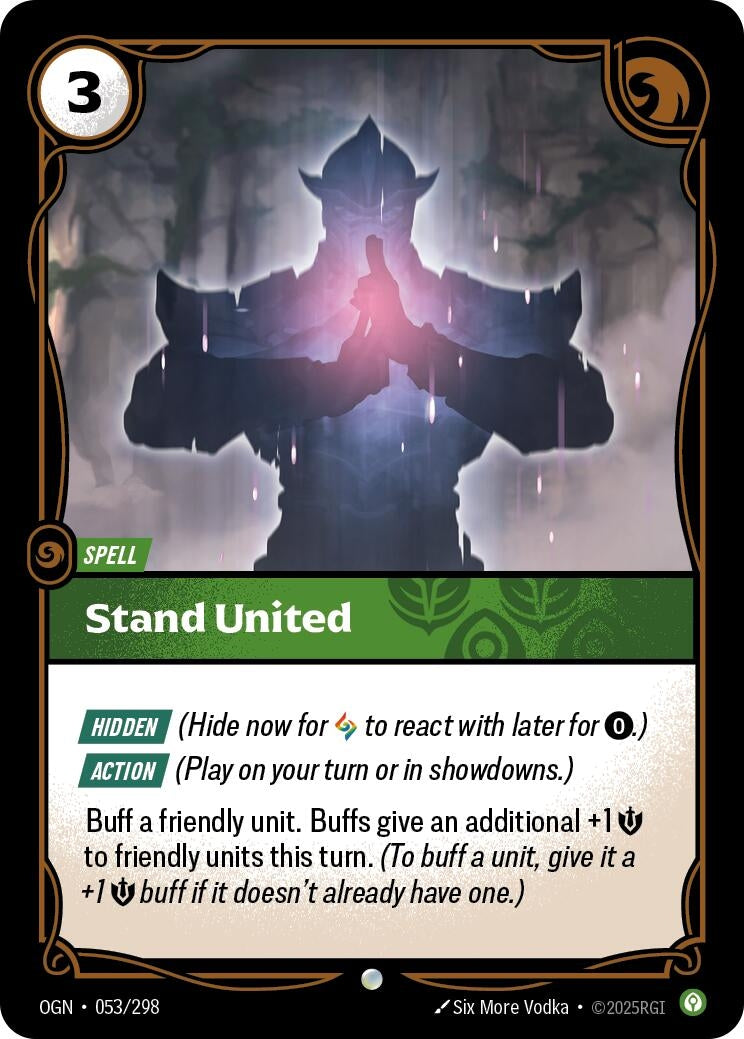 Stand United (053/298) (Origins)