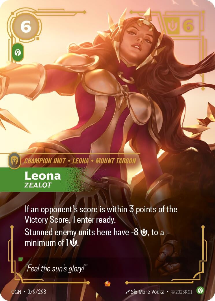 Leona - Zealot (079/298) (Origins)