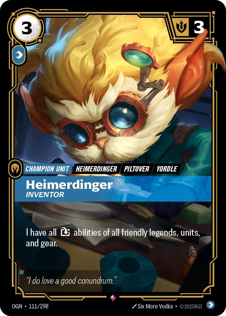 Heimerdinger - Inventor (111/298) (Origins)