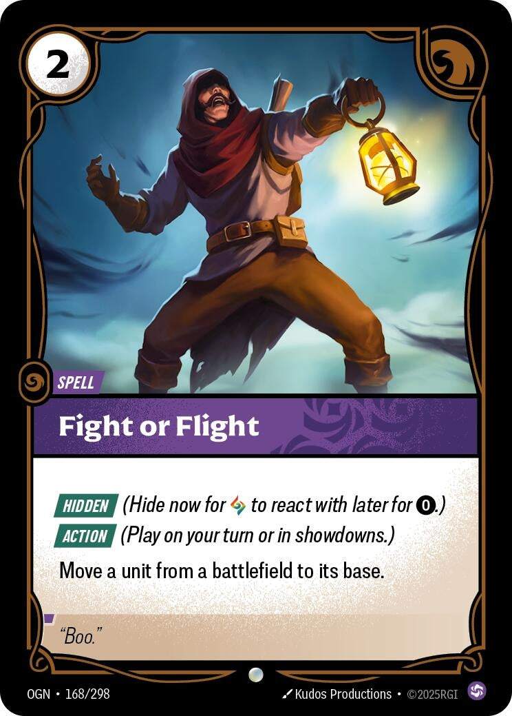 Fight or Flight (168/298) (Origins)