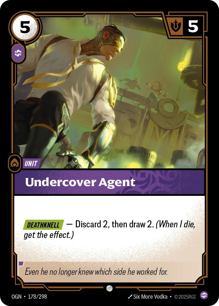 Undercover Agent (178/298) (Origins)