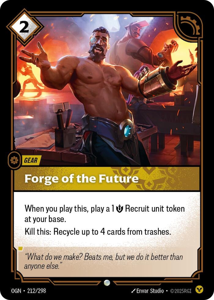 Forge of the Future (212/298) (Origins)