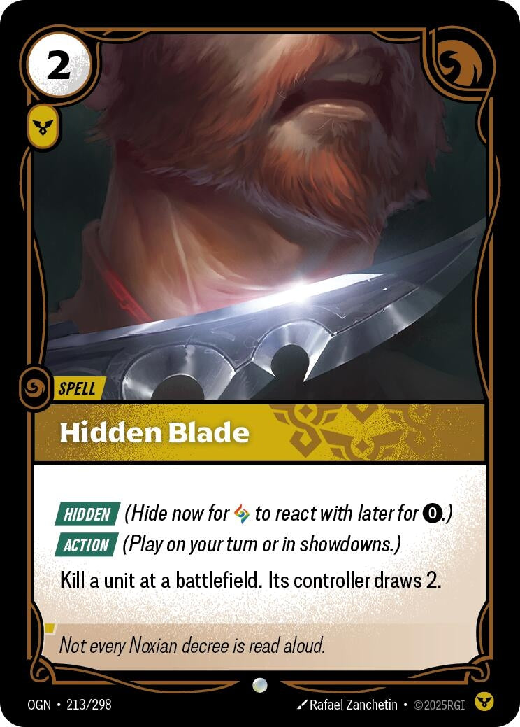 Hidden Blade (213/298) (Origins)