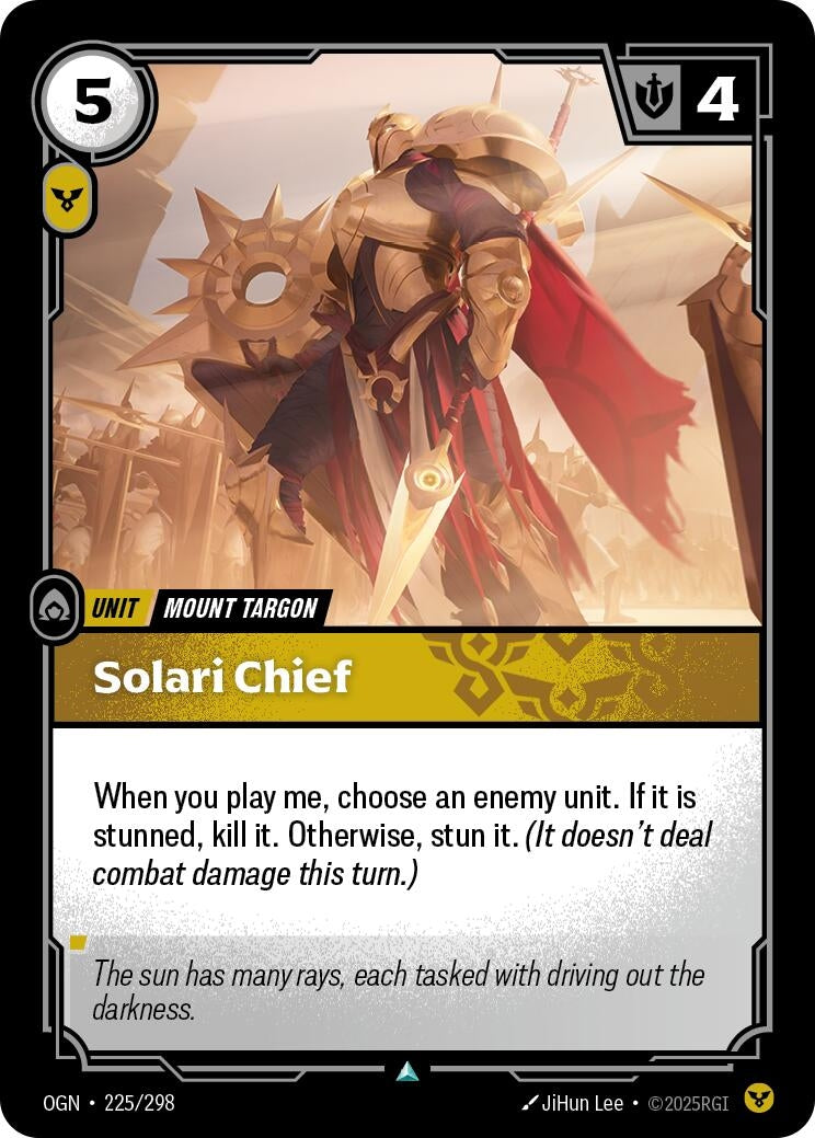 Solari Chief (225/298) (Origins)