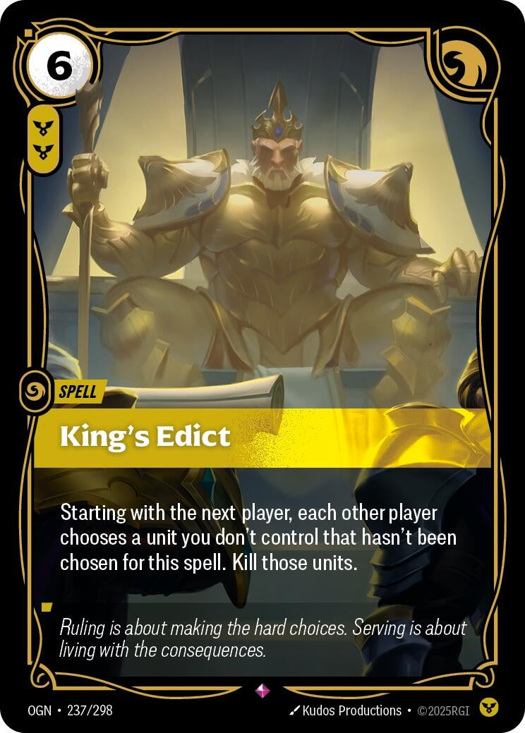 King's Edict (237/298) (Origins)