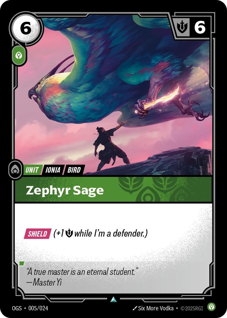 Zephyr Sage (005/024) (Origins: Proving Grounds)