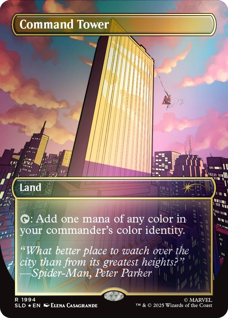 Command Tower (1994) (Rainbow Foil) (1994) (Secret Lair Drop Series)