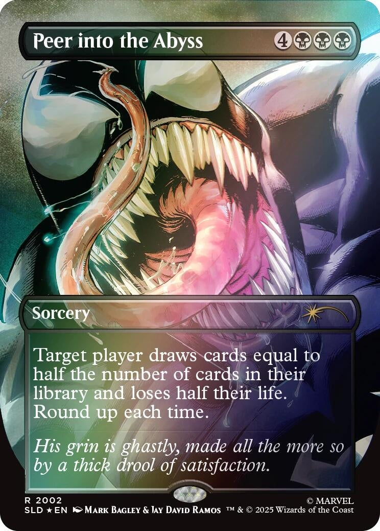 Peer into the Abyss (2002) (Rainbow Foil) (2002) (Secret Lair Drop Series)