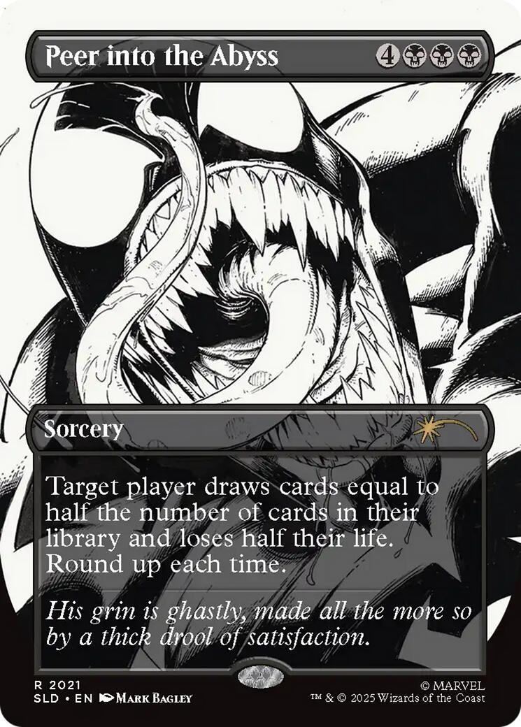 Peer into the Abyss (2021) (2021) (Secret Lair Drop Series)